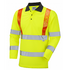BICKLETON - ISO 20471 Class 3 Orange Brace Coolviz Sleeved Polo Shirt