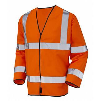 High vis Long Sleeved Waistcoat ISO 20471 (Class 3)